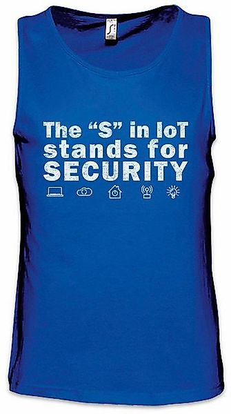 Urban Backwoods Tanktop The S In IoT Ärmelloses T-Shirt IoT M2M Machine to günstig online kaufen