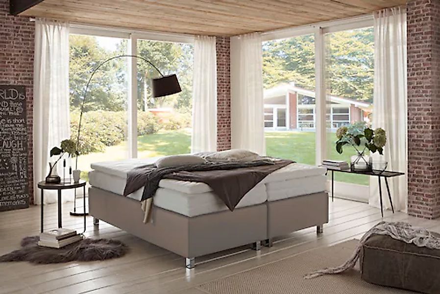 Westfalia Schlafkomfort Boxspringbett »London in den Breiten 160x200, 180x2 günstig online kaufen