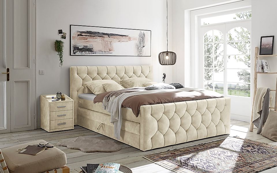 ED EXCITING DESIGN Boxspringbett "Cashfield", OTTOs günstig online kaufen