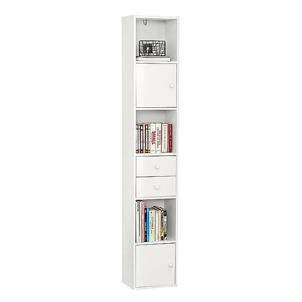 SoBuy Bücherregal STR10, Aktenschrank Hochschrank, mit günstig online kaufen