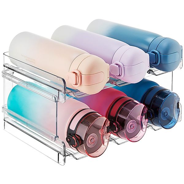 Lifewit Küchenorganizer-Set Stapelbarer Flaschenhalter für Schrank, günstig online kaufen