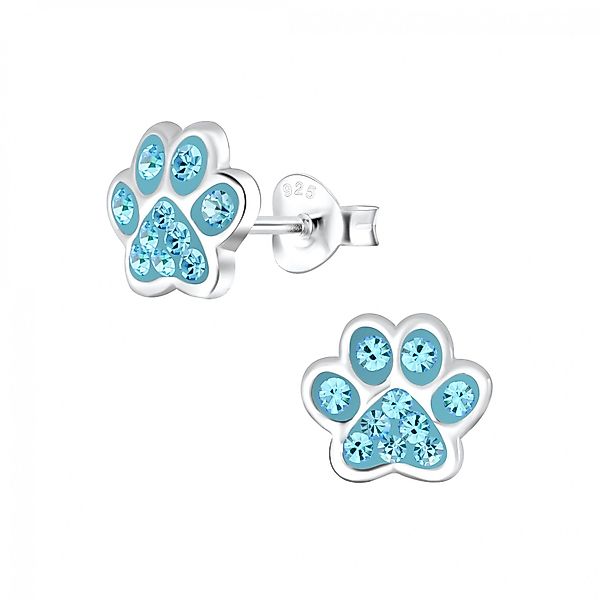 ALEXANDER YORK Schmuckset PFOTE aqua, 4-tlg., günstig online kaufen