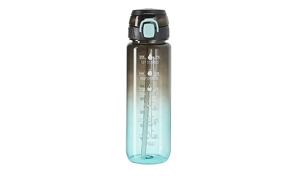 KHG Trinkflasche   ¦ schwarz ¦ Kunststoff ¦ Maße (cm): B: 7 H: 7 T: 25.0 Gl günstig online kaufen