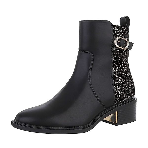 Ital-Design Damen Freizeit Stiefelette (87417618) Blockabsatz günstig online kaufen