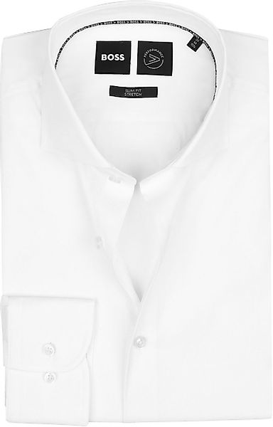 BOSS Hank Hemd Weiß - Größe 45 günstig online kaufen