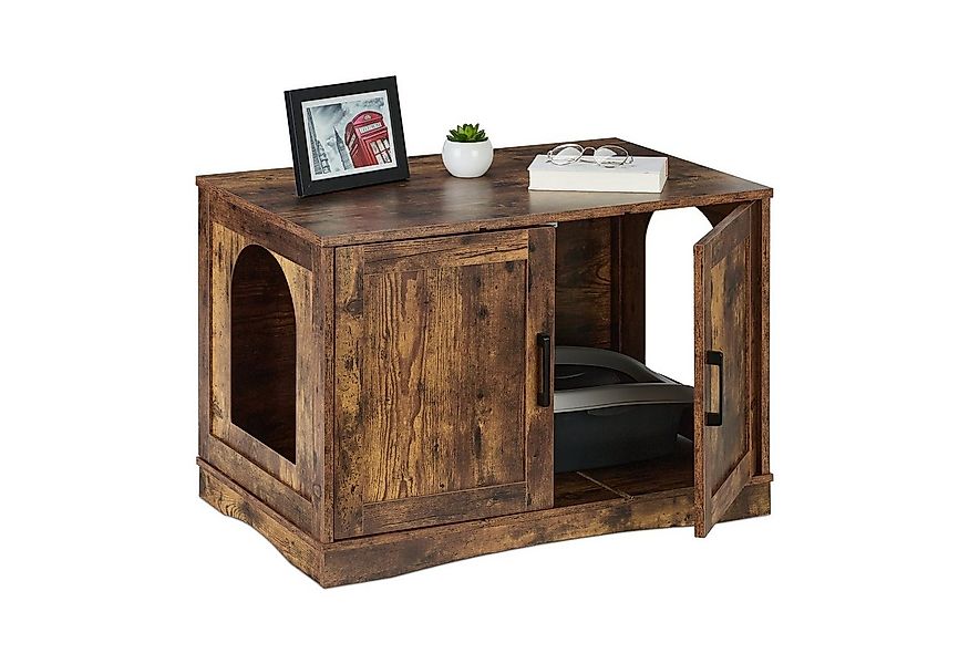 relaxdays Tierhaus Katzenschrank für Katzenklo XL günstig online kaufen