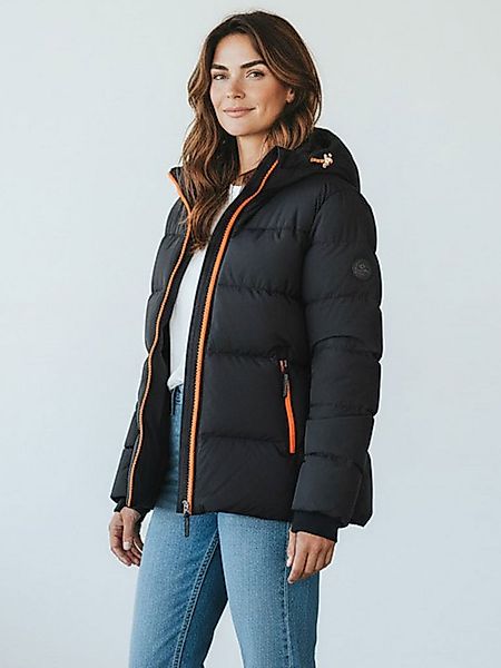 Wattlöper Steppjacke 50838SH Damen Jacke gesteppt unifarben mit Kapuze und günstig online kaufen