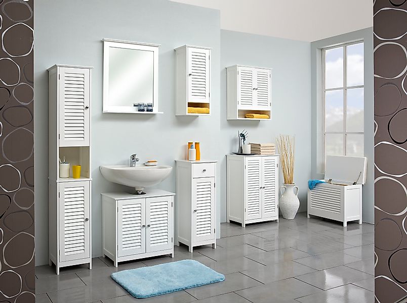 Saphir Badmöbel-Set "Quickset 928 5-teilig, Waschbeckenunterschrank mit Spi günstig online kaufen