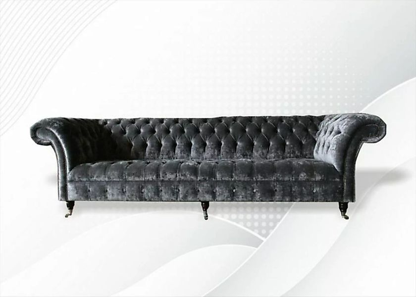 JVmoebel Chesterfield-Sofa, Dreisitzer Couch Polster Design Sofa Moderner 4 günstig online kaufen
