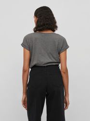 Vila Rundhalsshirt "VIDREAMERS NEW PURE T-SHIRT/SU-NOOS" Basic Damen-T-Shir günstig online kaufen