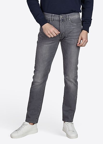 Pierre Cardin Straight-Jeans Laval mit Dornschlaufe günstig online kaufen