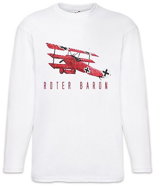 Urban Backwoods Langarmshirt Roter Baron Langarm T-Shirt Air Force Red Baro günstig online kaufen