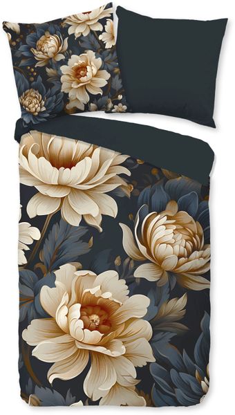 PURE luxury collection Wendebettwäsche "Iron" 2 Stk. tlg. Mikrofaser, 135x2 günstig online kaufen