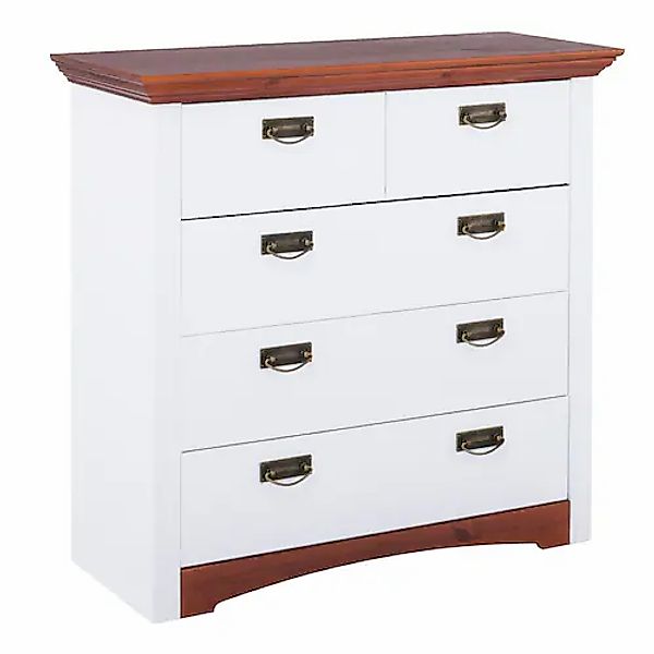 Home affaire Schubkastenkommode »Konrad«, Breite 94 cm, aus massiver, FSC®- günstig online kaufen