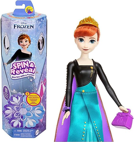 Mattel® Anziehpuppe Disney Die Eiskönigin Spin & Reveal Anna günstig online kaufen