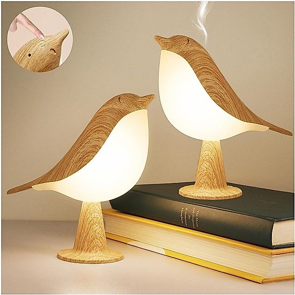Jibenhome LED Nachttischlampe Kabellos Touch Dimmbare günstig online kaufen