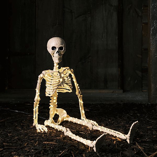 90cm 300er Micro LED Figur Damien das Skelett günstig online kaufen