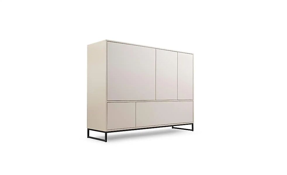 Highboard  Genua ¦ beige ¦ Maße (cm): B: 160 H: 120,5 Kommoden & Sideboards günstig online kaufen
