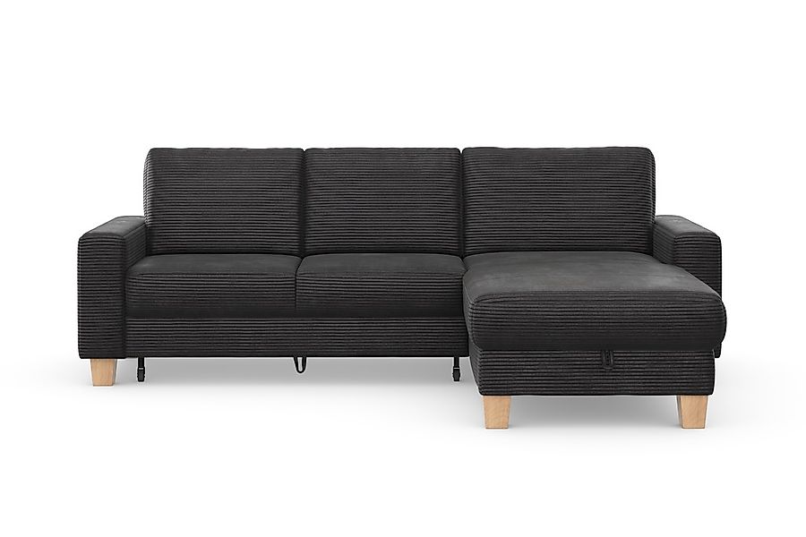Home affaire Ecksofa »Summer L-Form«, mit Recamiere, mit oder ohne Bettfunk günstig online kaufen