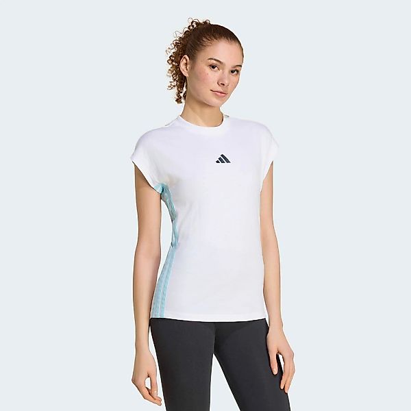 adidas Sportswear T-Shirt "ESSENTIALS 3-STREIFEN SINGLE JERSEY" günstig online kaufen