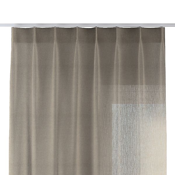 Vorhang mit flämischen 1-er Falten, beige, Delicate Premium (144-61) günstig online kaufen