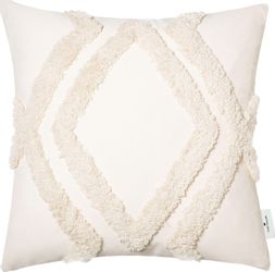 TOM TAILOR HOME Dekokissen "Fluffy Rhomus" mit aufgesetzten, fluffigen Raut günstig online kaufen