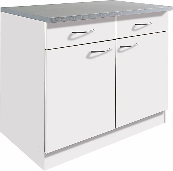 wiho Küchen Unterschrank "Kiel", 100 cm breit, 60 cm tief günstig online kaufen