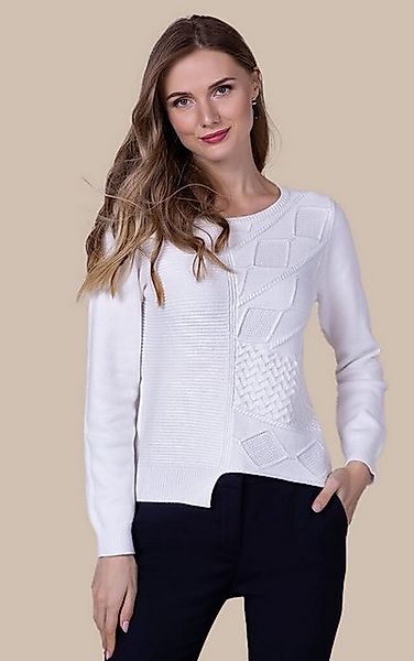 Passioni Strickpullover im Strickmuster-Mix günstig online kaufen
