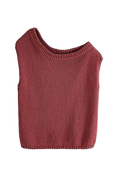 Next Strickpullover Asymmetrisches schulterfreies Strick-Top (1-tlg) günstig online kaufen