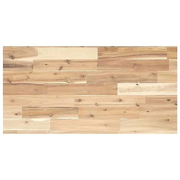 vidaXL Waschtischplatte Unbehandelt 100x40x2 cm Massivholz Akazie 3279657 günstig online kaufen