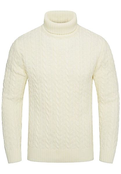 CARISMA Rollkragenpullover CRMUS Grobstrick Zopf-Muster günstig online kaufen