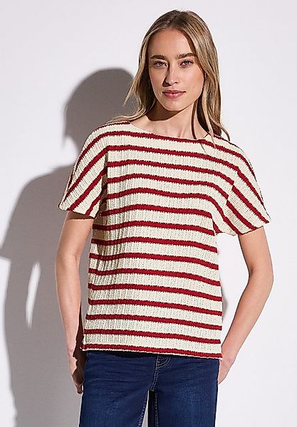 STREET ONE T-Shirt mit U-Boot-Ausschnitt günstig online kaufen