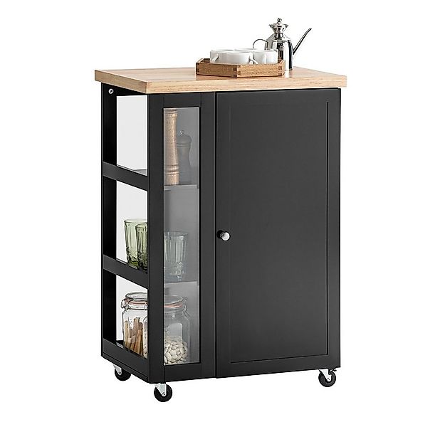 SoBuy Küchenwagen FKW75, Küchenwagen auf Rollen Küchenschrank Kücheninsel K günstig online kaufen