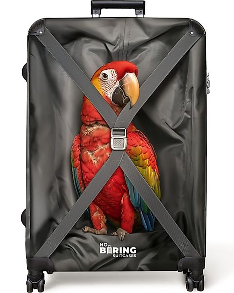 NoBoringSuitcases.com© Hartschalen-Trolley Der Papagei ist mit günstig online kaufen