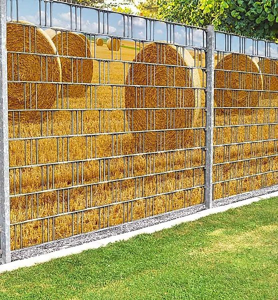 MyMaxxi Sichtschutzstreifen Sichtschutzstreifen Heuballen Sichtschutz Garte günstig online kaufen
