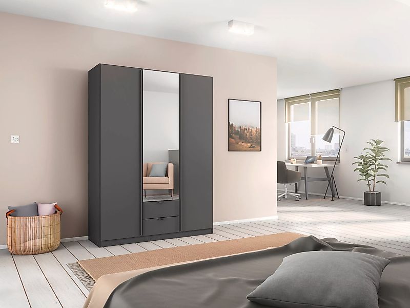 rauch Drehtürenschrank "StyleUp", Typ Monochrome mit eleganten, langen Grif günstig online kaufen