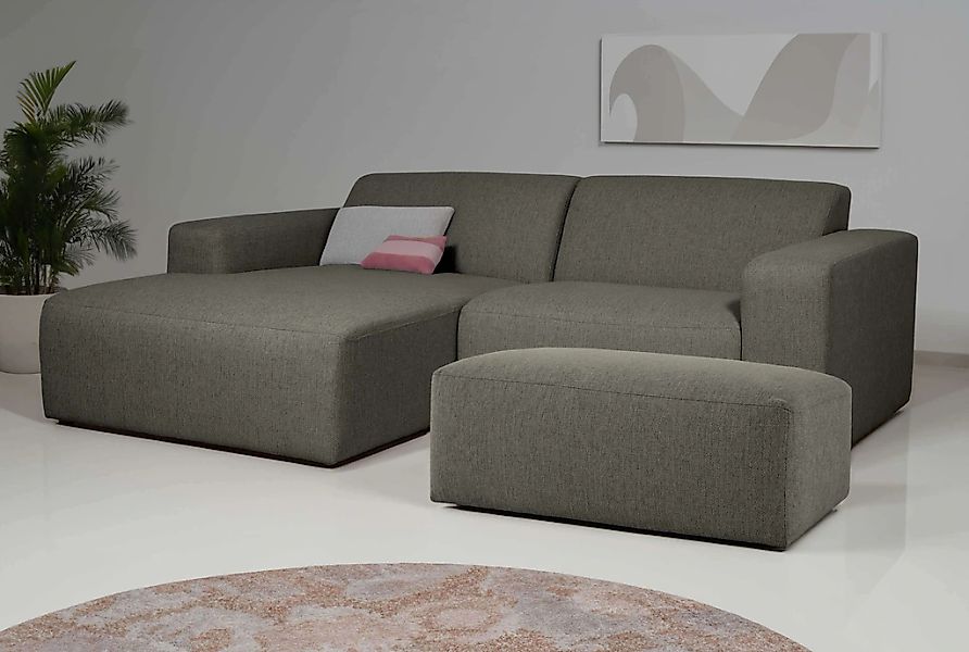 INOSIGN Ecksofa "Koa,228cm, L-Form, Modulsofa, Webstoff, Cord", Designsofa, günstig online kaufen