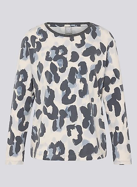 Rabe Langarmshirt mit Allover-Print günstig online kaufen