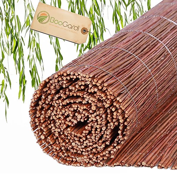 BooGardi Weidenzaun Weidenmatte mit Kabelbindern, (Höhe günstig online kaufen