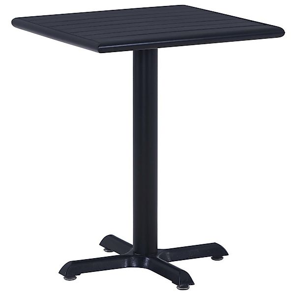 vidaXL Gartentisch Gartentisch Schwarz 60x60x75 cm günstig online kaufen