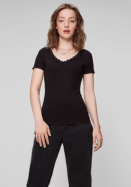 HaILY’S V-Shirt, mit Spitze günstig online kaufen