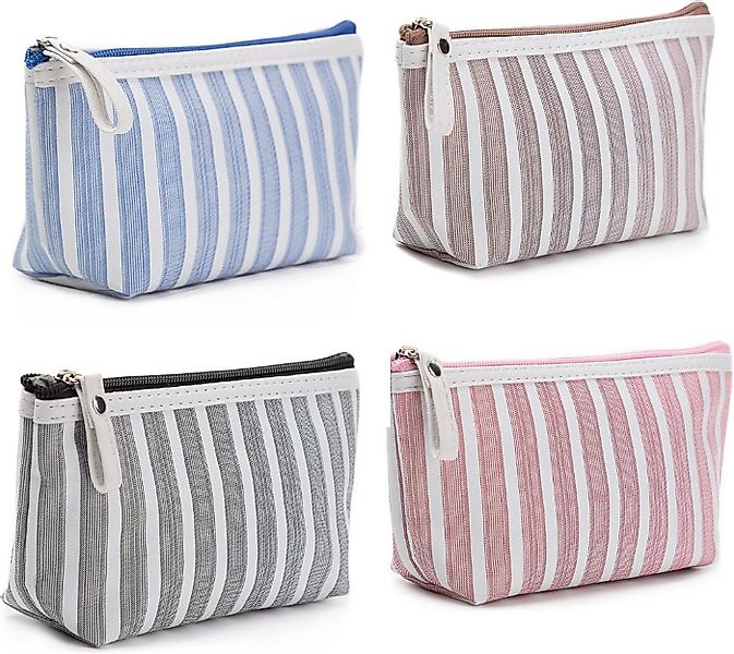 Coonoor Kosmetiktasche 4-teiliges kleines Schminktaschen-Set, Damen-Reise-K günstig online kaufen