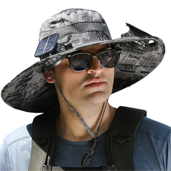 Coonoor Sonnenhut Sonnenhut Mit Ventilator,Outdoor Fischerhut günstig online kaufen