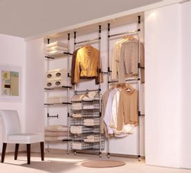 Ruco Teleskopregal, Aluminium/Kunsttoff, zwischen Boden und günstig online kaufen