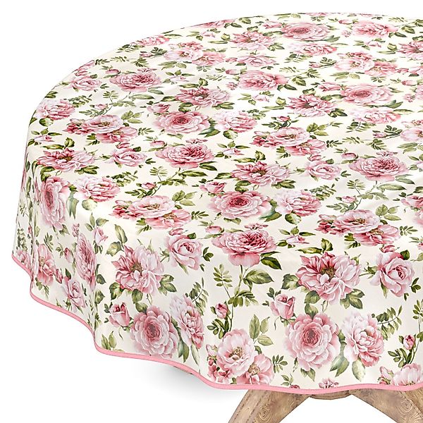 ANRO Tischdecke Wachstuchtischdecke Gartentischdecke Wachstischdecke (Einze günstig online kaufen