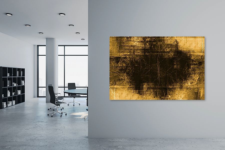 queence Leinwandbild "The Gold" günstig online kaufen