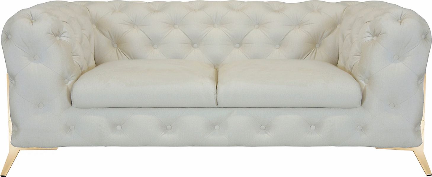 Home affaire Chesterfield-Sofa "Amaury" aufwändige Knopfheftung, moderne Ch günstig online kaufen