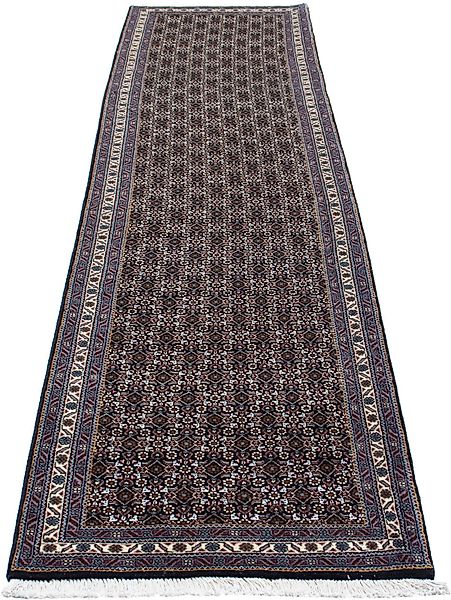 morgenland Orientteppich »Perser - Täbriz - 350 x 70 cm - grau«, rechteckig günstig online kaufen