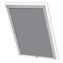 Rollo Verdunkelungsrollo Grau PK08, vidaXL günstig online kaufen