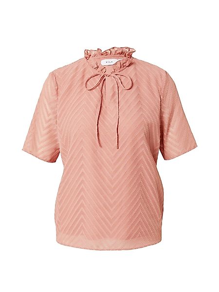Vila Kurzarmbluse Michelle (1-tlg) Rüschen günstig online kaufen
